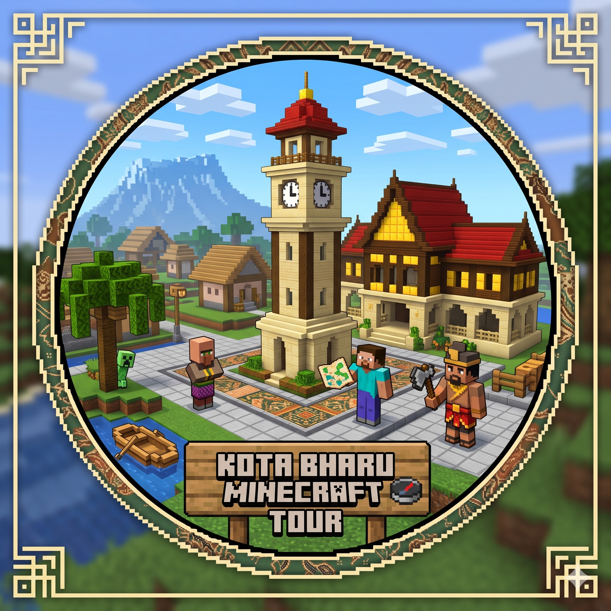 Kota Bharu Minecraft Tour