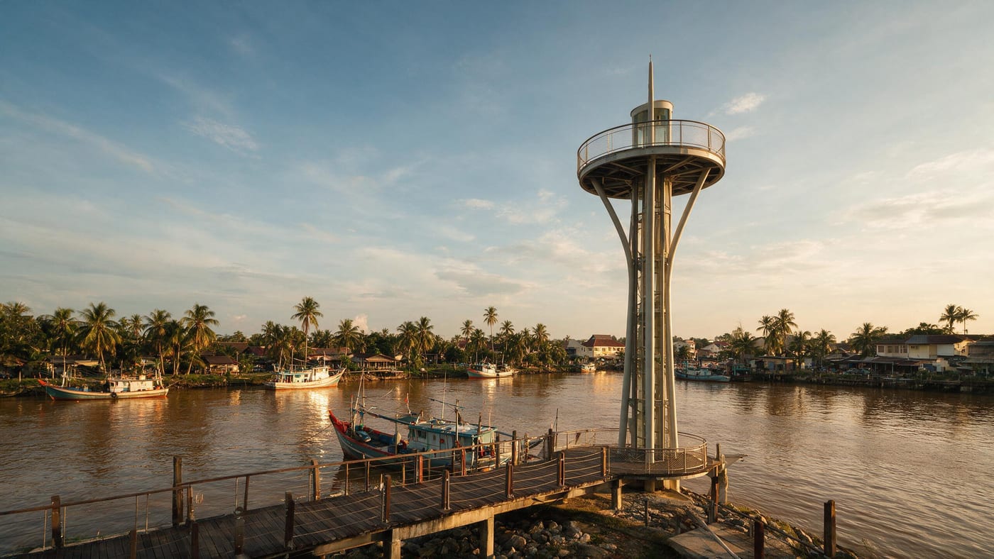 Guide to Menara Tinjau Tambatan Diraja near Hotel Ma'Wa