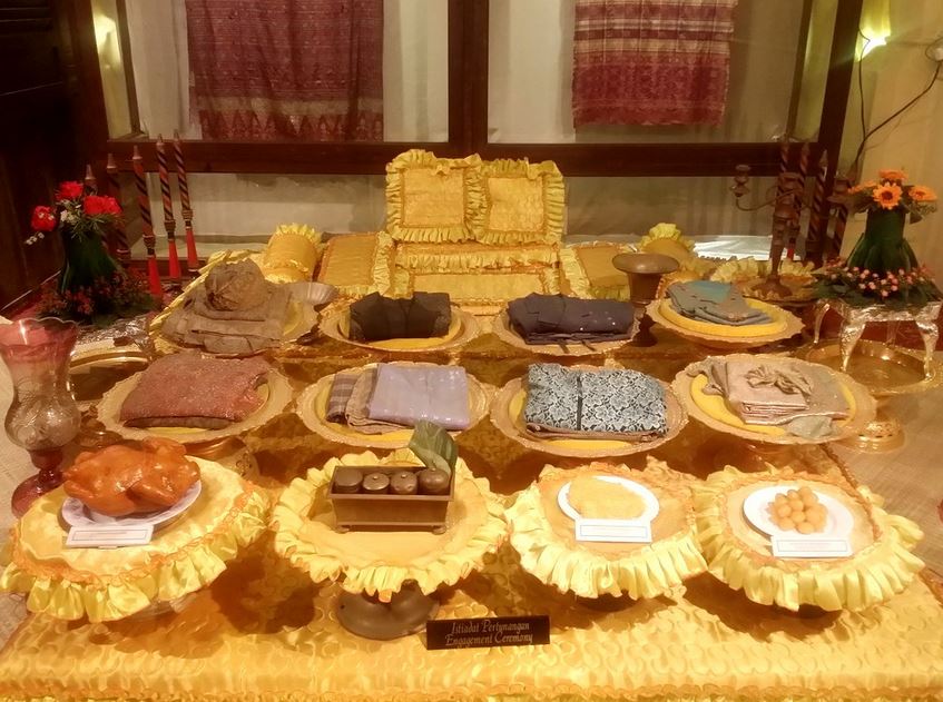 Ceremonial implements at Istana Jahar, Kota Bharu, Kelantan