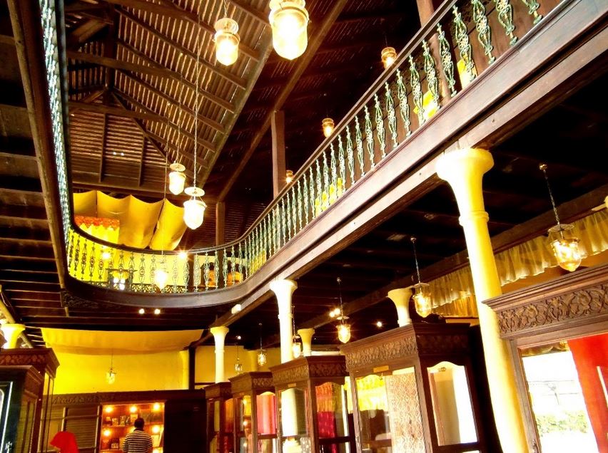 Interior space of Istana Jahar