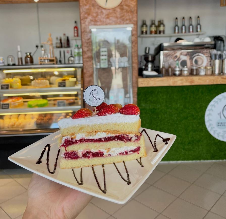 strawberry shortcake di white horse cafe