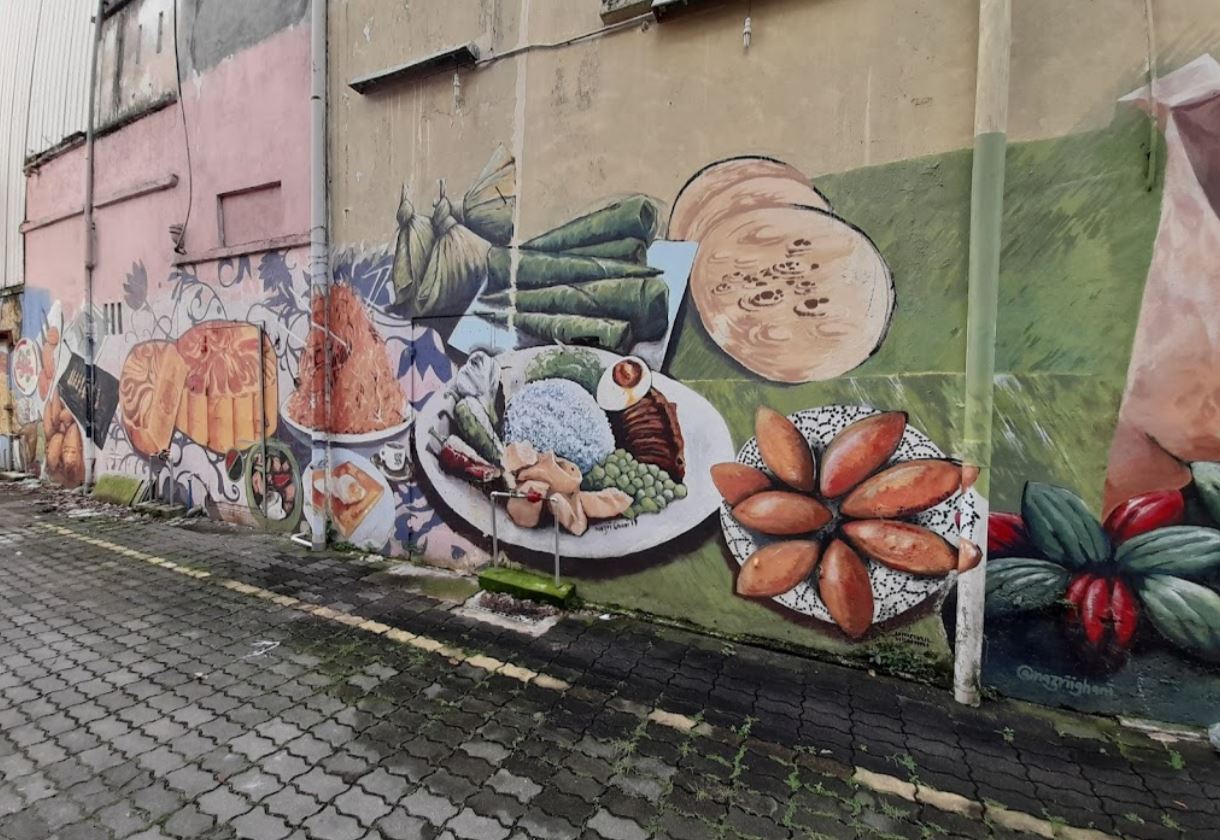 street art kota bharu local foods
